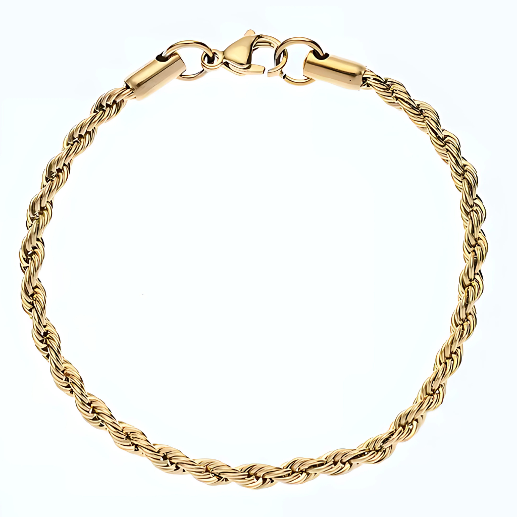 Prestige Gold Rope Bracelet