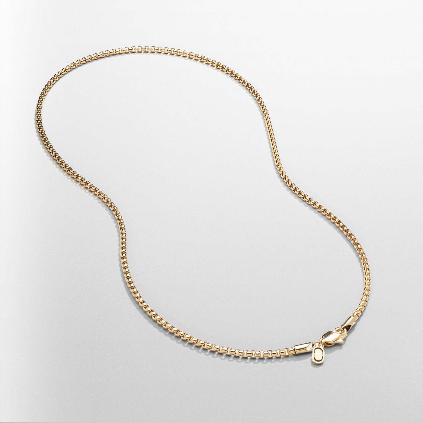 Collana a Catena Rotonda (Oro) 3mm