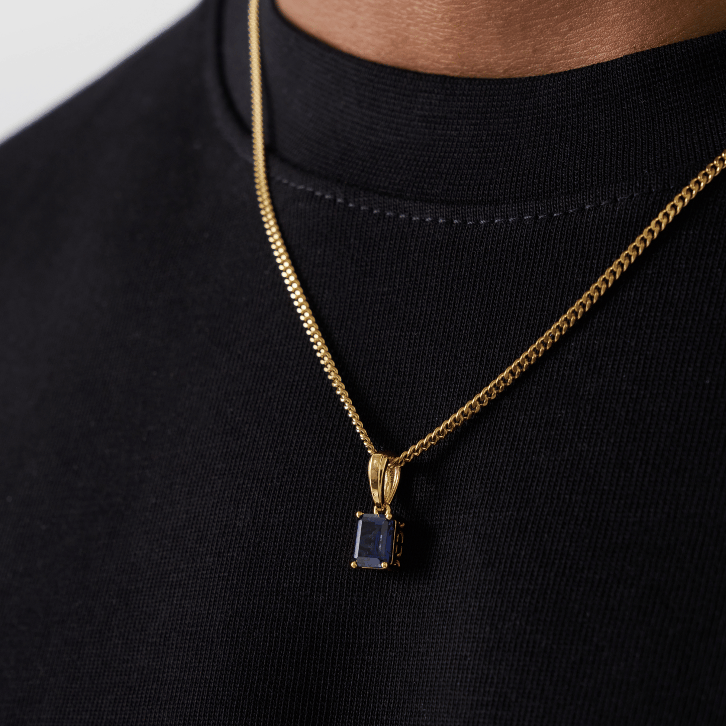 Pendente in Pietra Zaffiro (Oro)