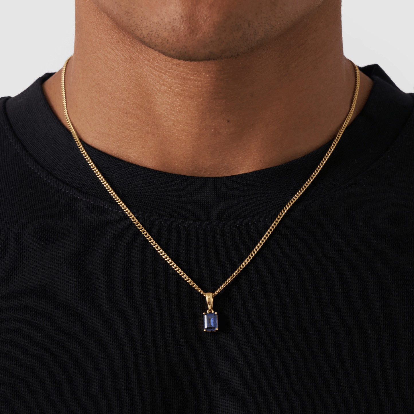 Pendente in Pietra Zaffiro (Oro)