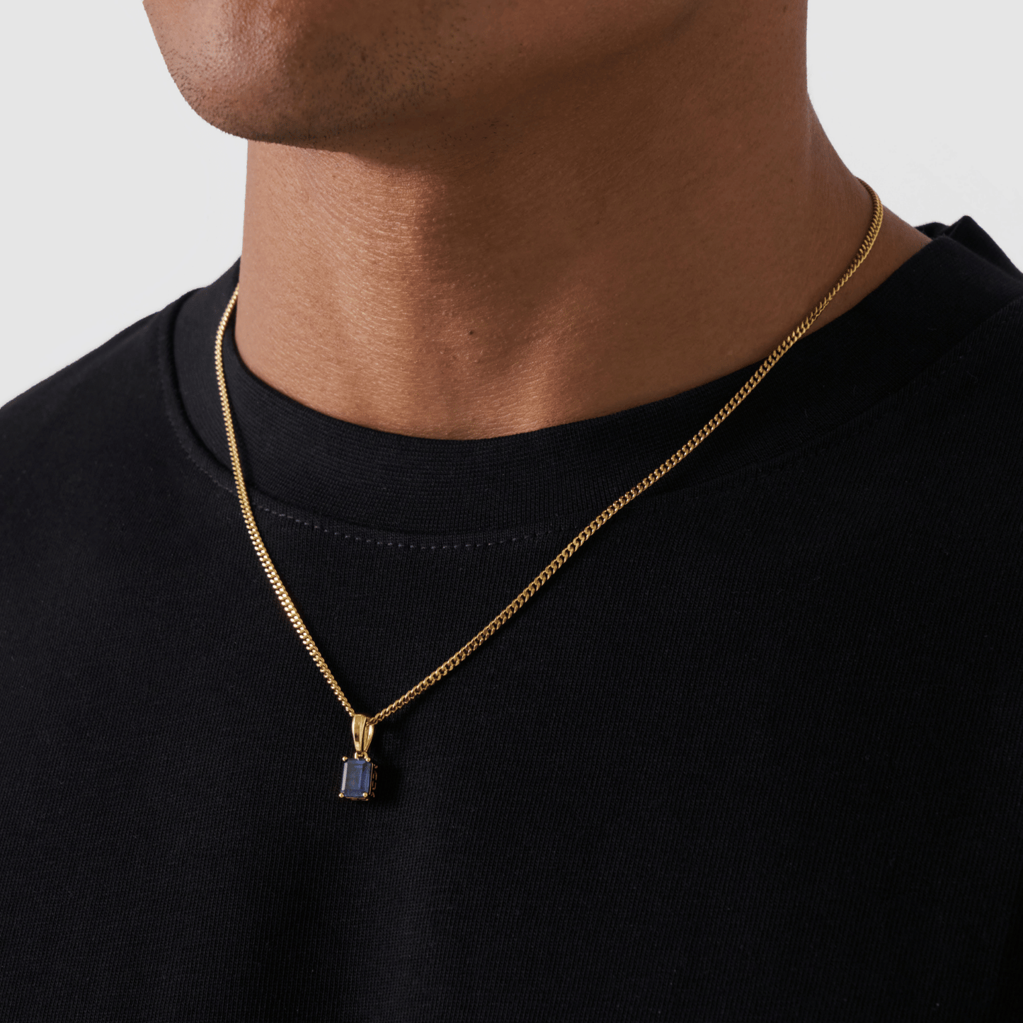 Pendente in Pietra Zaffiro (Oro)