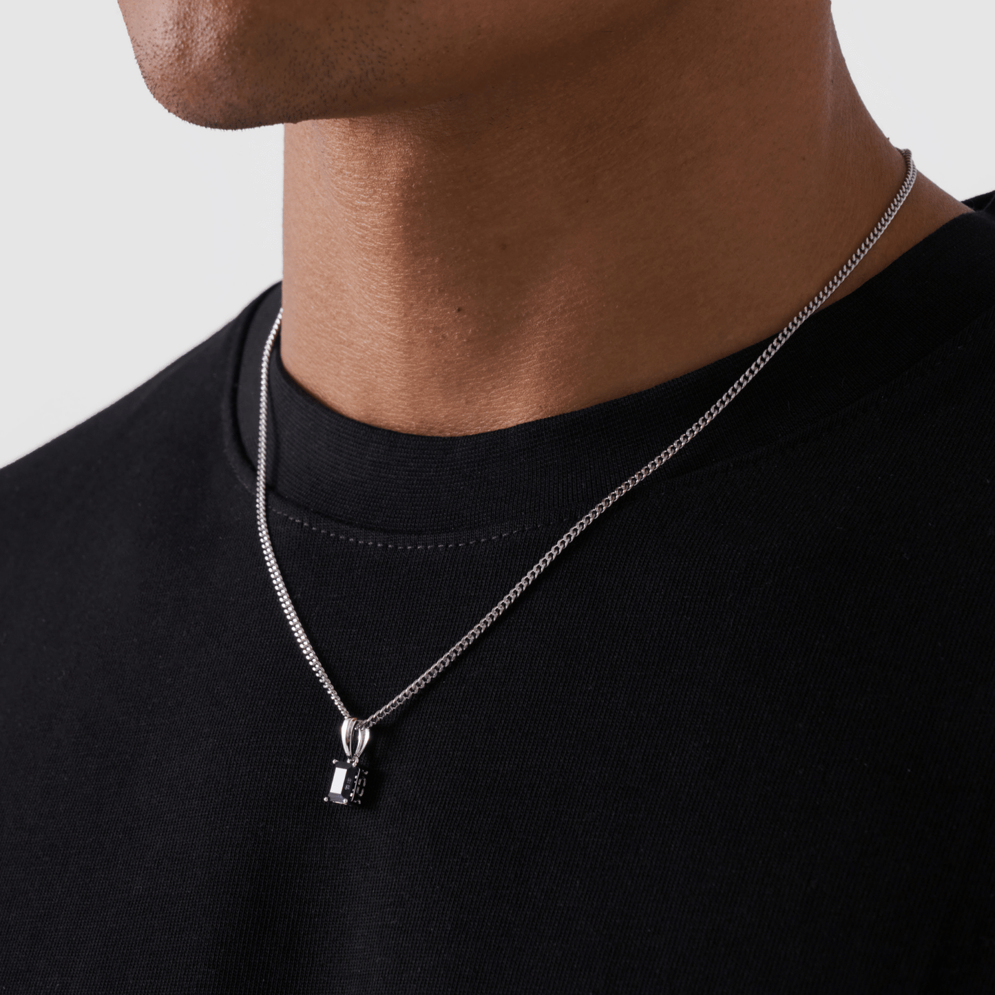 Pendente in Pietra Zaffiro (Argento)