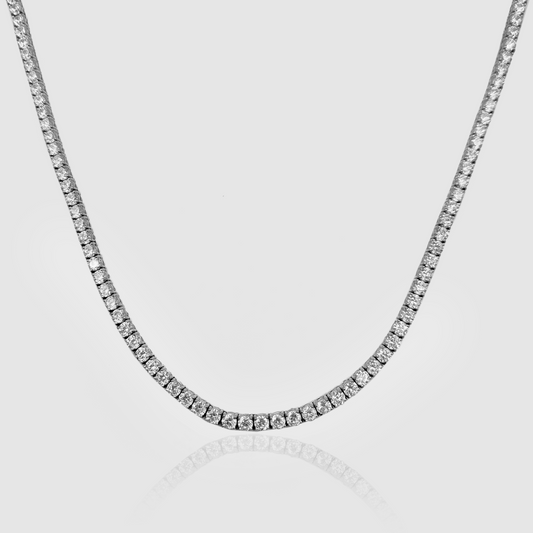 Collana Tennis (Argento) 3mm