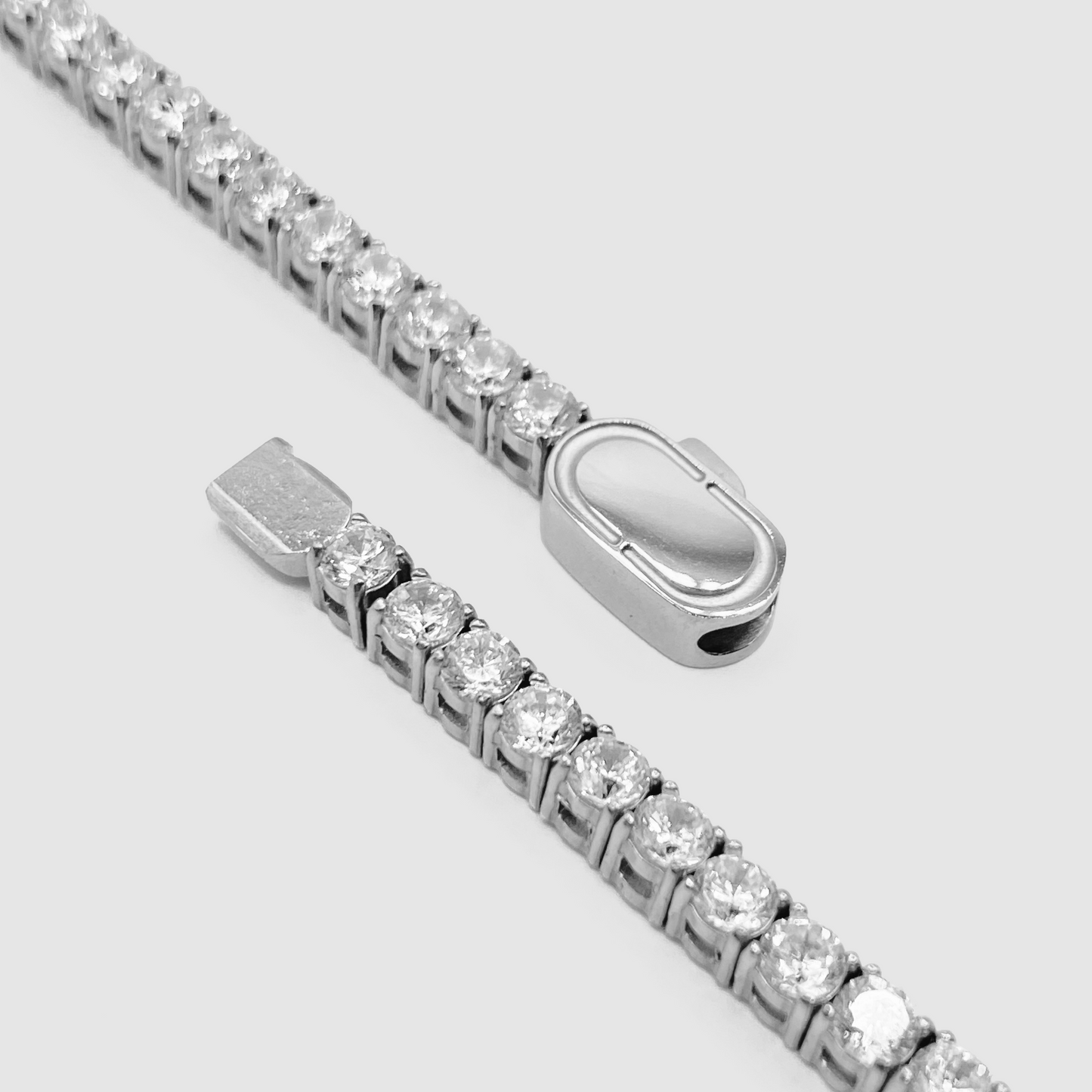 Collana Tennis (Argento) 3mm