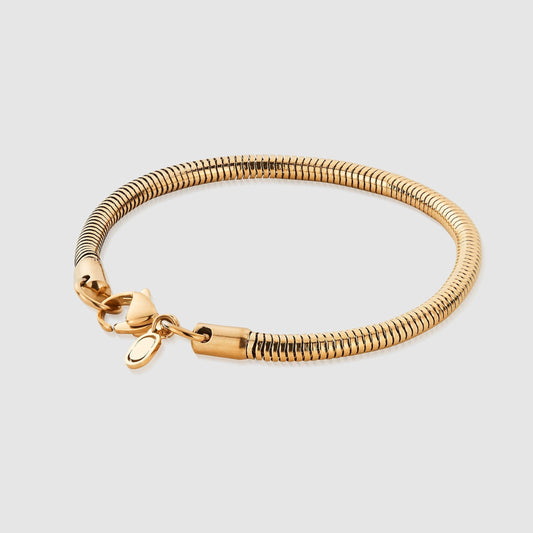 Bracciale a Serpente (Oro) 4mm