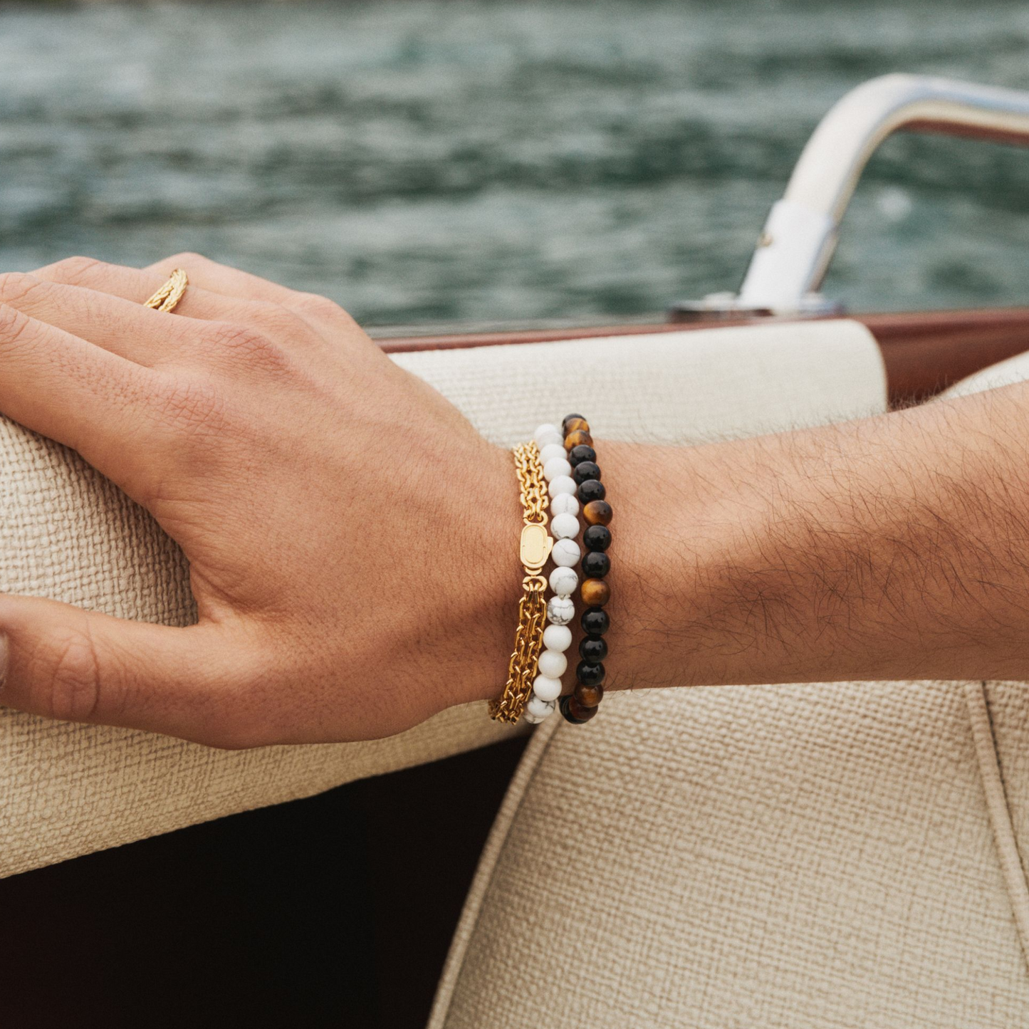 Bracciale in Pietra Howlite