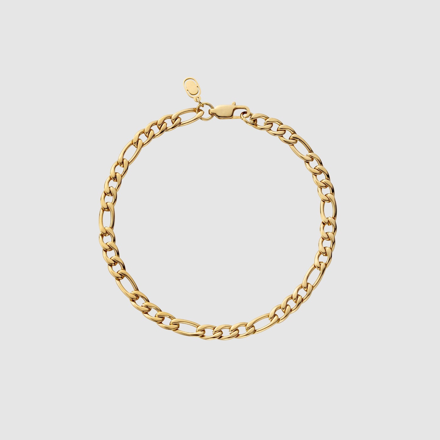 Bracciale Figaro (Oro) 5mm