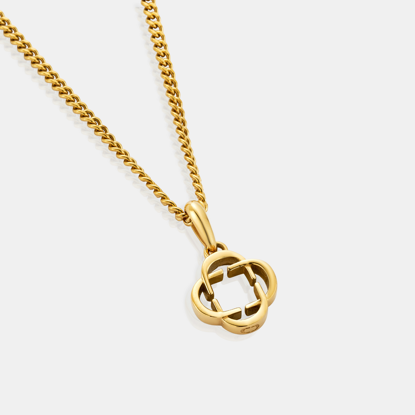 Ciondolo Logo Clover (Oro)