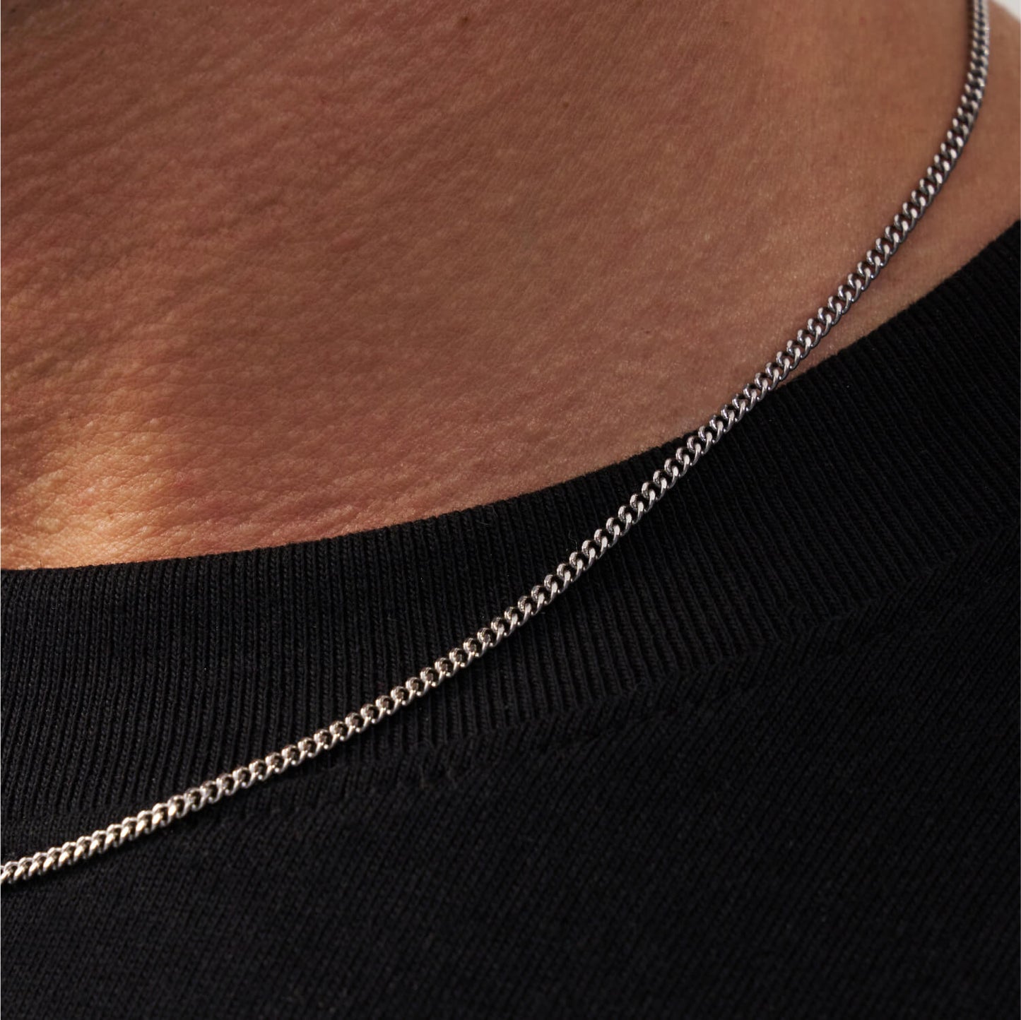Catenina Minimal (Argento) 2mm