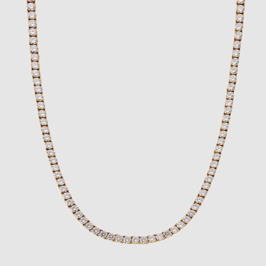 Collana Tennis (Oro) 5mm