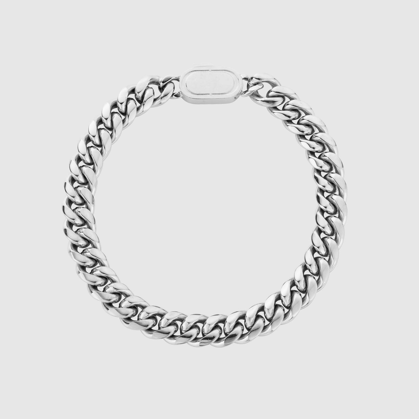 Bracciale Cubano (Argento) 8mm