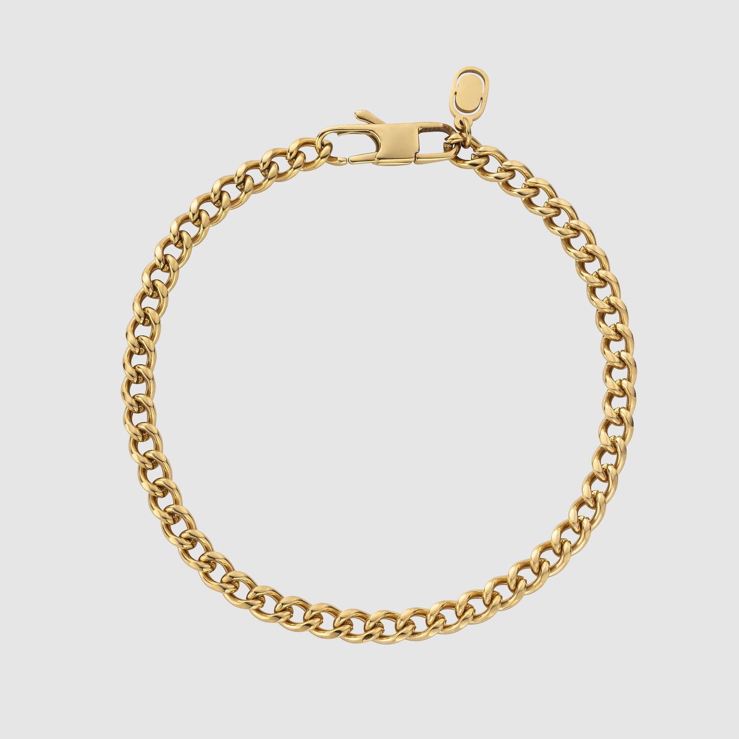 Bracciale Cubano (Oro) 4mm