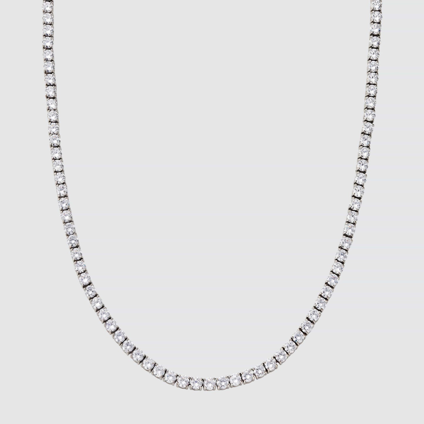 Collana Tennis (Argento) 5mm