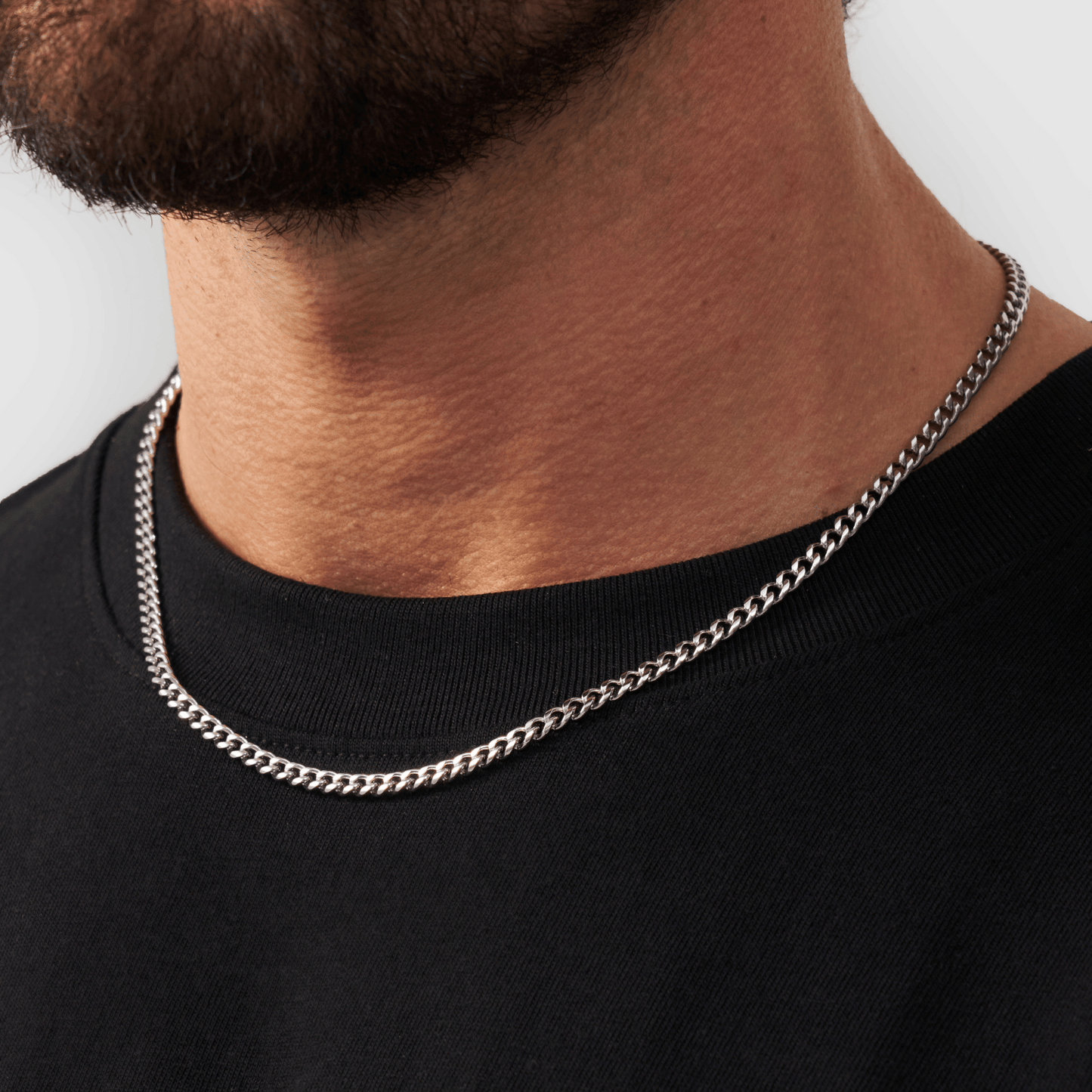 Cuban (Argento) 4mm