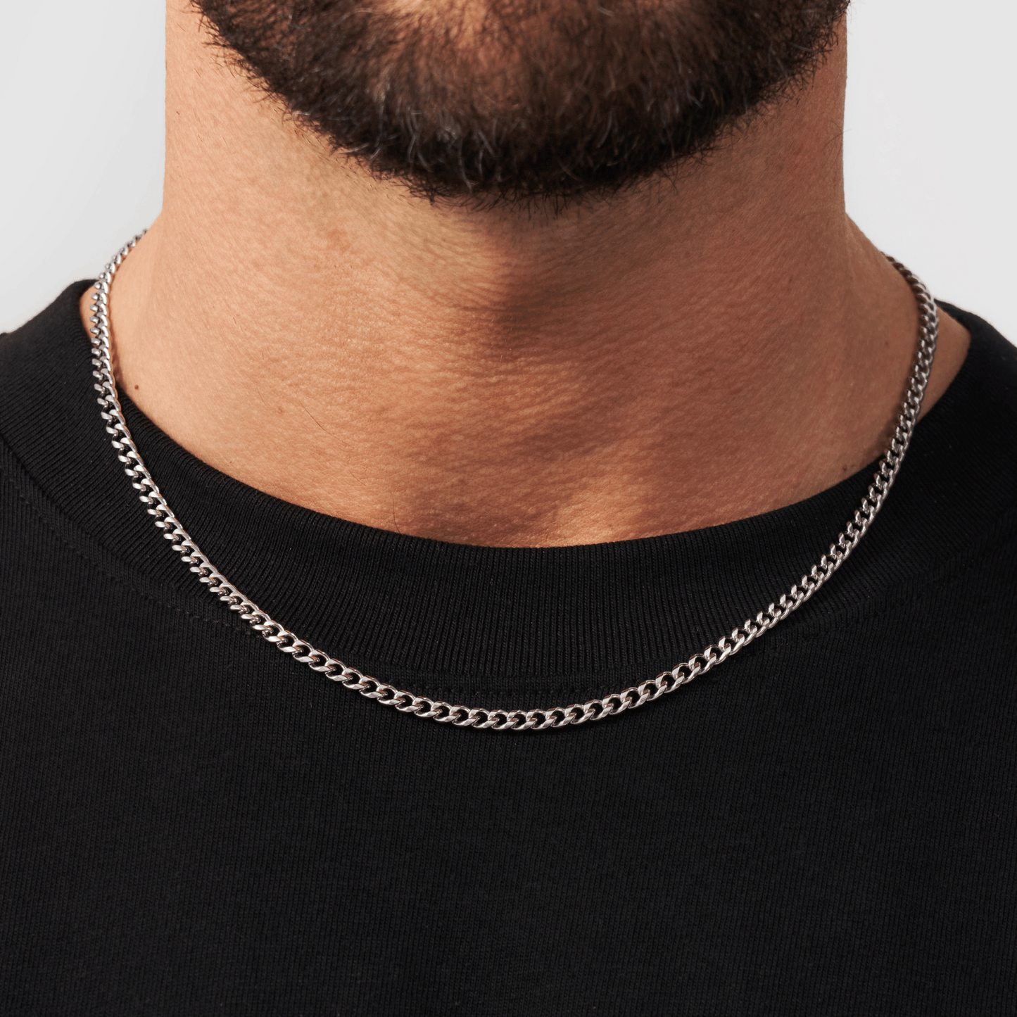 Cuban (Argento) 4mm