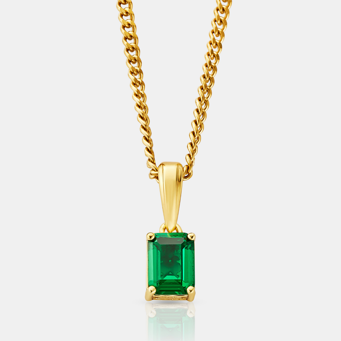 Pendente in Pietra di Smeraldo (Oro)