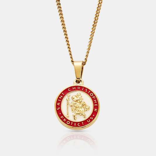 Emblema di San Cristoforo (Oro)
