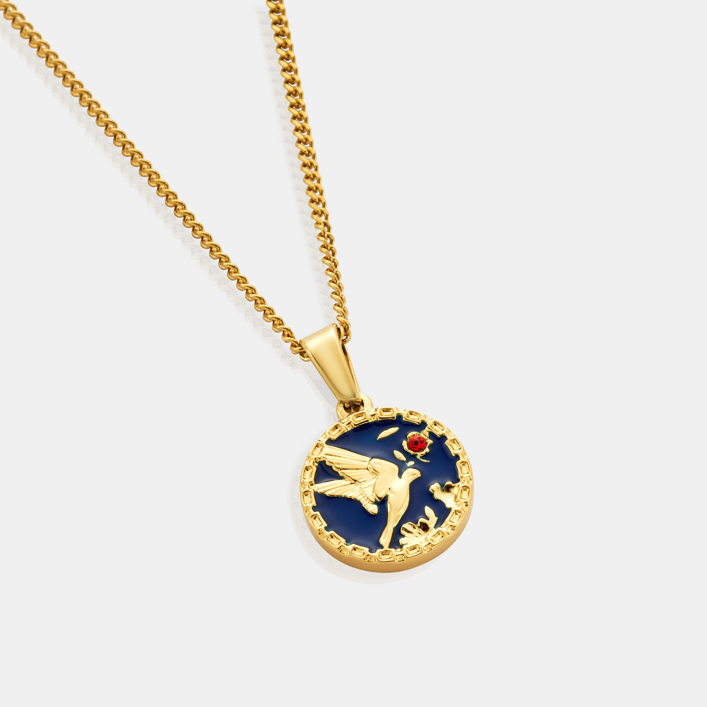 Ciondolo Inciampo Smaltato (Oro)