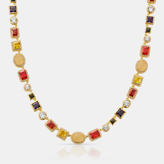 Collana di Pietre Preziose (Oro)