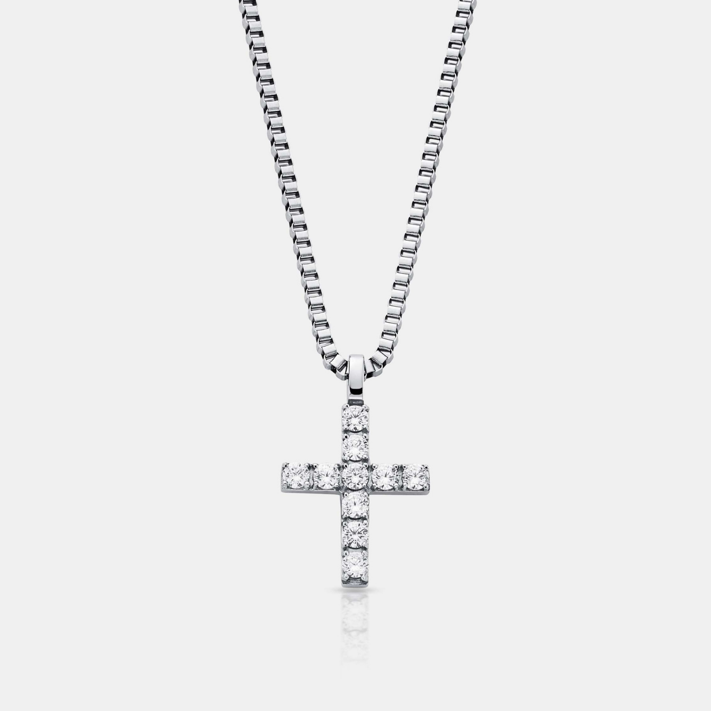 Croce Iced (Argento)