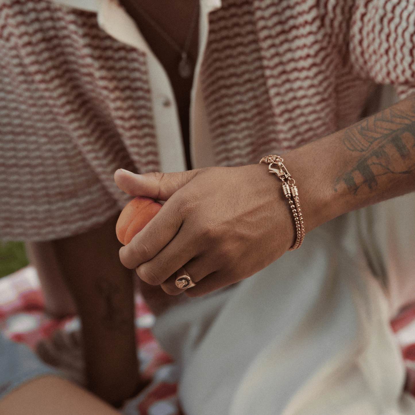 Bracciale Mini Chrome Ball (Oro)