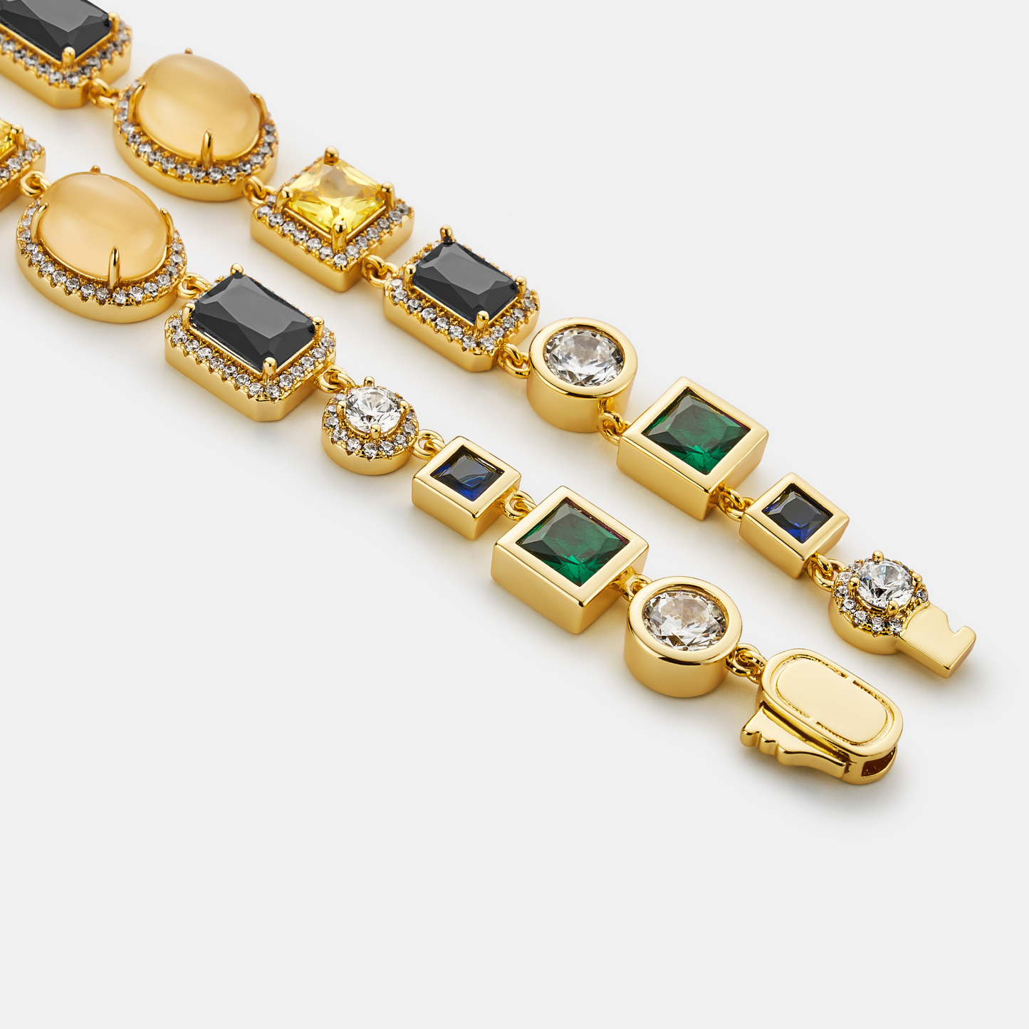 Collana in Gemma Onice (Oro)