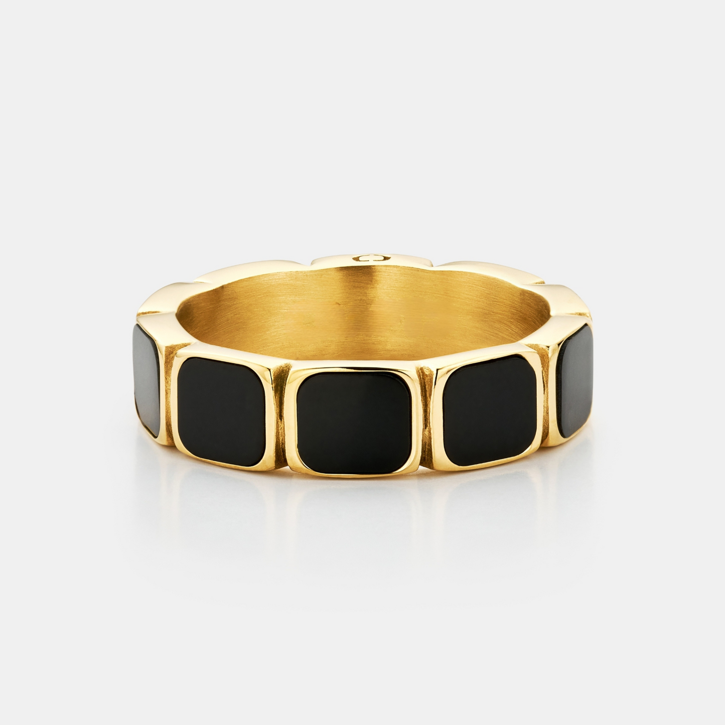 Anello in Pietra Onice (Oro)