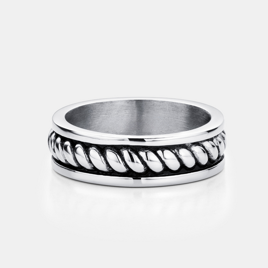 Anello in Cordino (Argento)