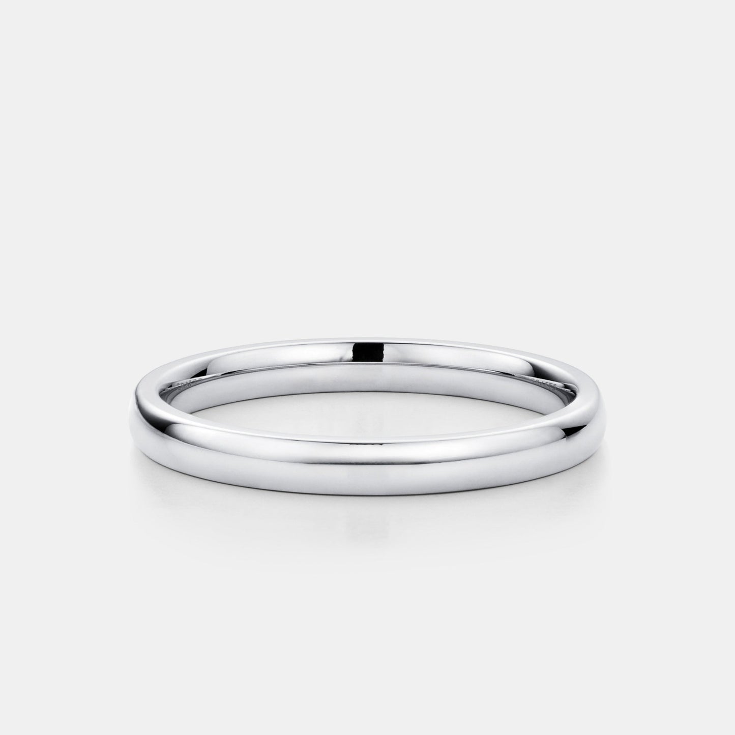 Anello a Fascia Rotonda (Argento) 3mm