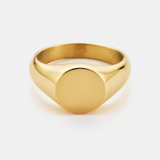 Anello Signetton Rotondo (Oro)