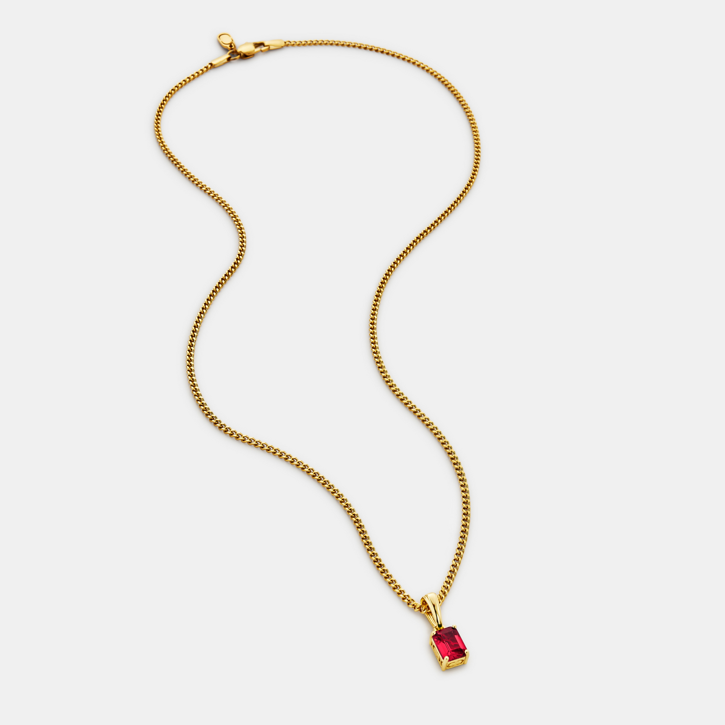 Pendente in Pietra Rubino (Oro)