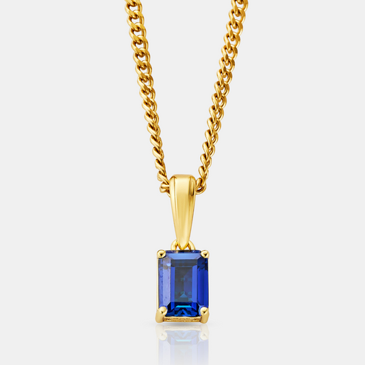 Pendente in Pietra Zaffiro (Oro)