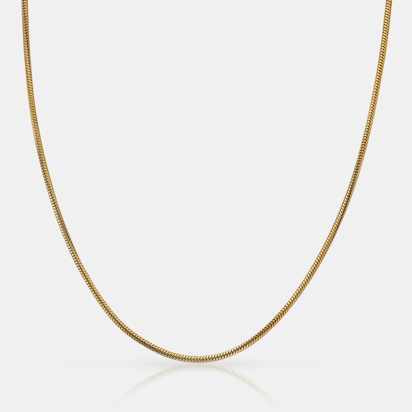Collana a Maglie (Oro) 2mm