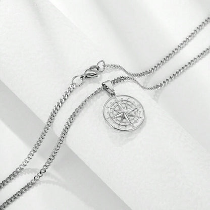 Titan Layered Necklace (Silver)