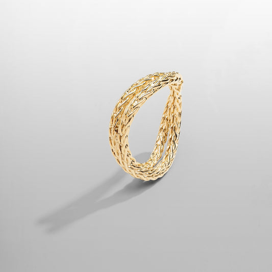 Anello Avvolto in Filo (Oro)