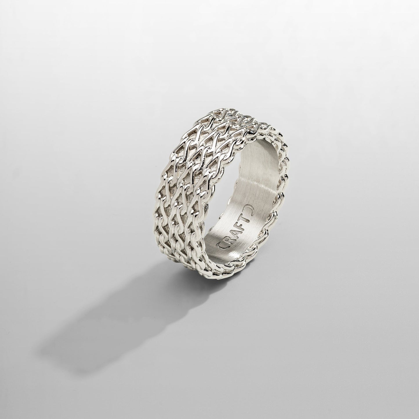Anello a Fascia di Filo (Argento)