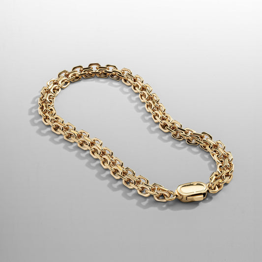 Bracciale Double Belcher (Oro)