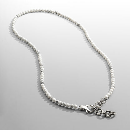 Bracciale avvolgente in pietre di Howlite