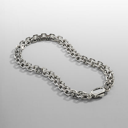 Bracciale Double Belcher (Argento)