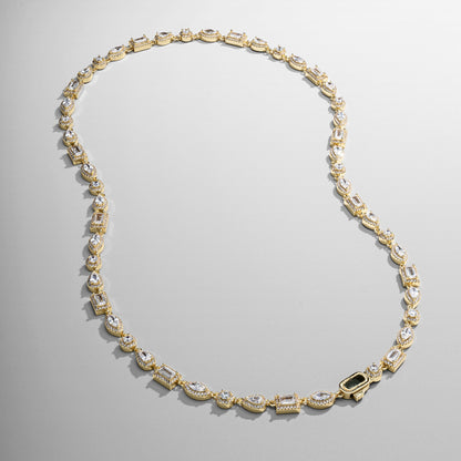 Collana a Catena Mista (Oro)