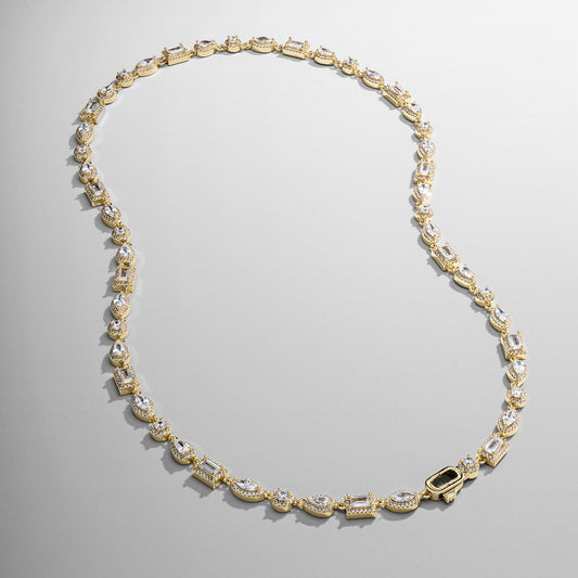 Collana a Catena Mista (Oro)