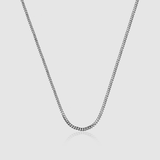 Cuban (Argento Sterling) 2mm