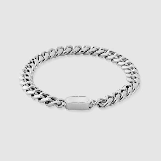 Bracciale Cubano (Argento) 8mm