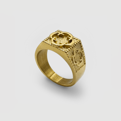 Anello Sovrano Clover (Oro)