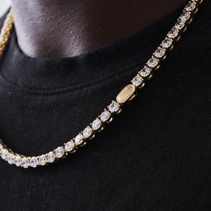 Collana Tennis (Oro) 5mm