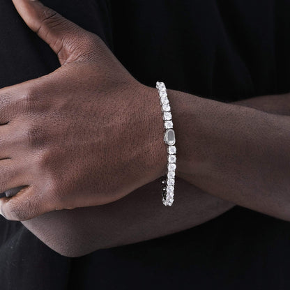 Bracciale Tennis (Argento) 5mm