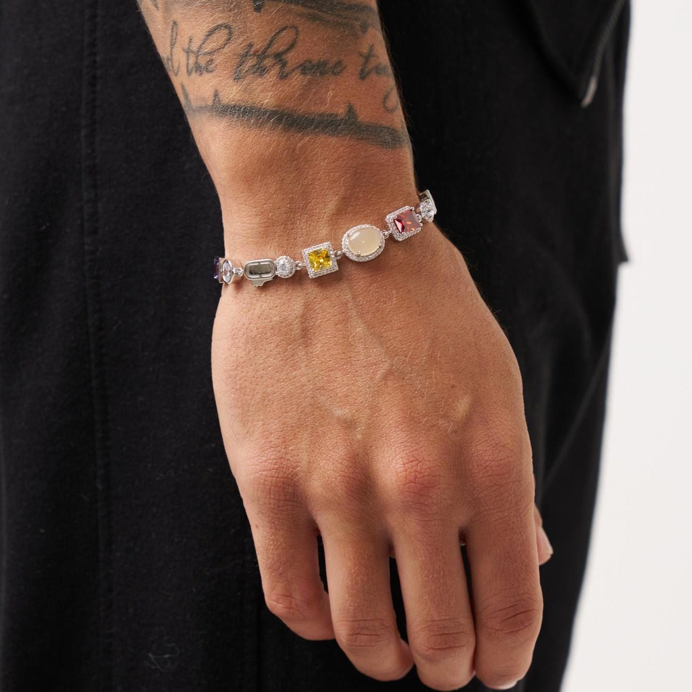 Bracciale in Gemme (Argento)