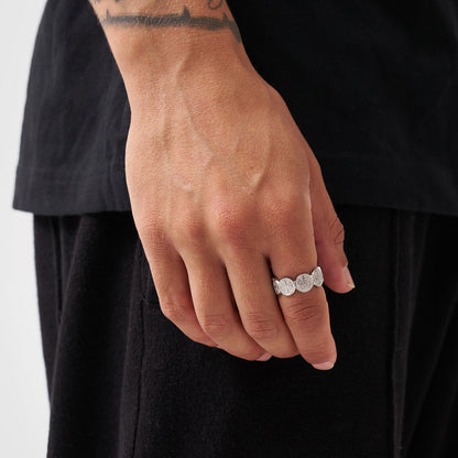 Anello Band di San Benedetto (Argento)