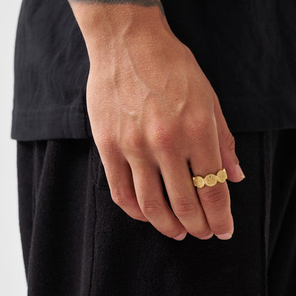 Anello Band di San Benedetto (Oro)