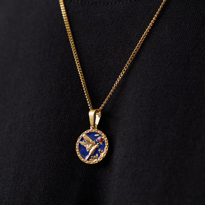 Ciondolo Inciampo Smaltato (Oro)